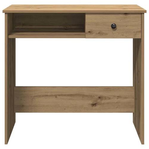 vidaXL Desk White 80x40x75 cm Engineered Wood by vidaXL
