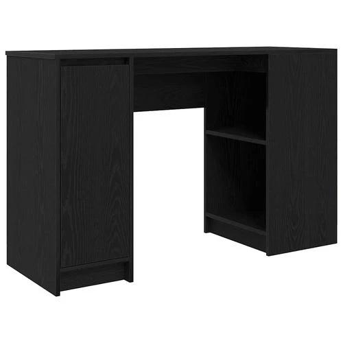 vidaXL vidaXL Desk 120x42x76 cm Engineered Wood with Versatile Storage for Home Office Use - Desk