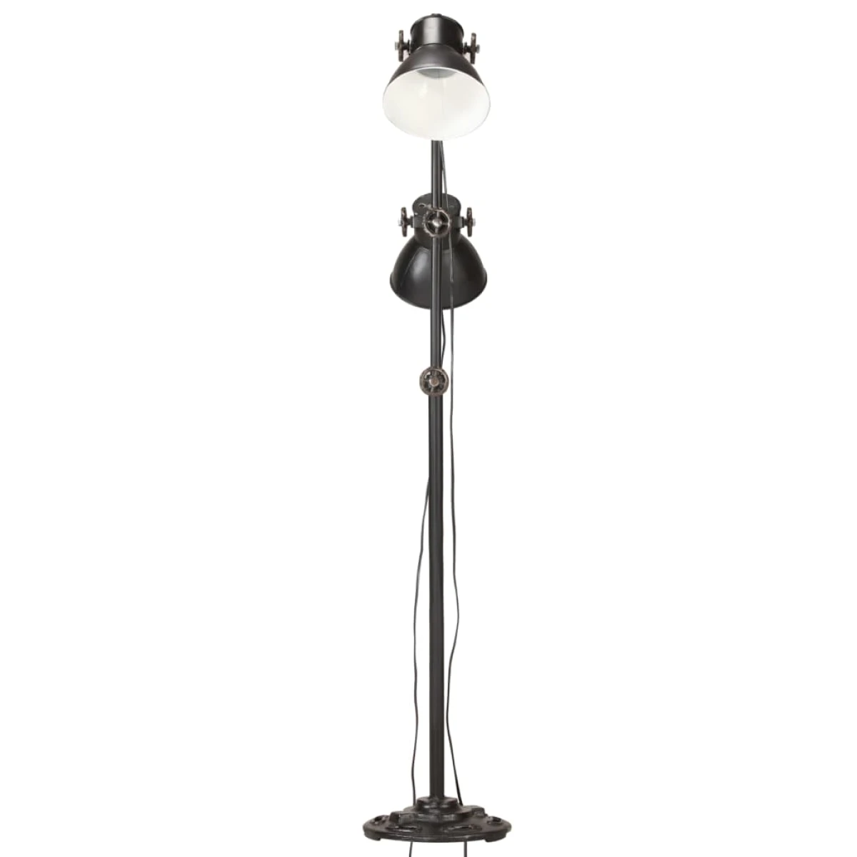 vidaXL Floor Lamp 2 Lampshades Unique Hand-Painted Design by vidaXL