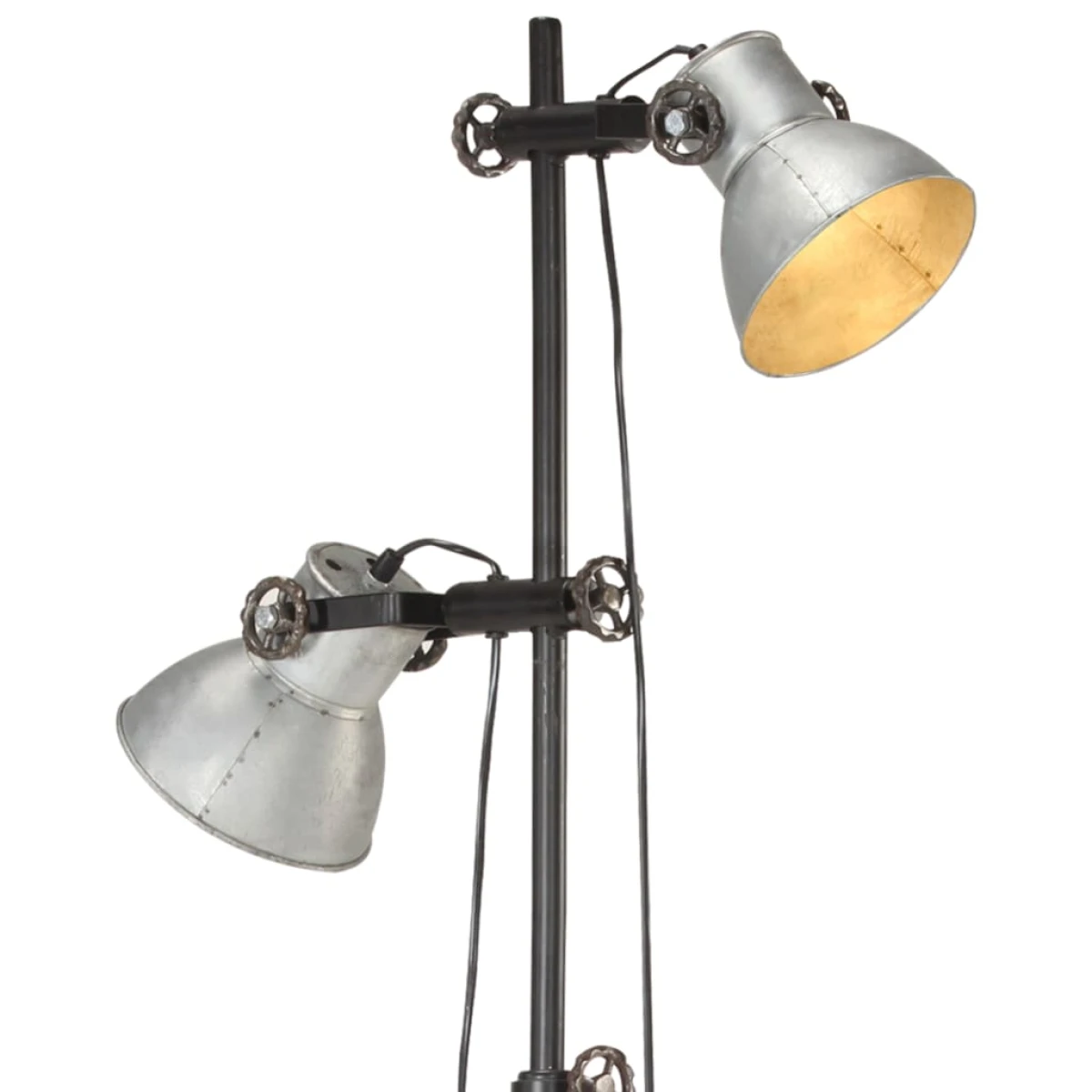vidaXL Floor Lamp 2 Lampshades Unique Hand-Painted Design by vidaXL