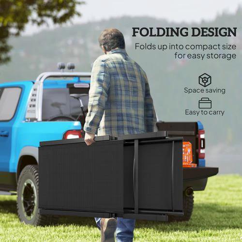 Durable Folding Recliner Chair with Adjustable Recline for Outdoor Relaxation by Outsunny