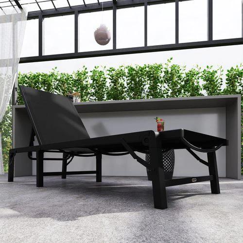 Durable Folding Recliner Chair with Adjustable Recline for Outdoor Relaxation by Outsunny