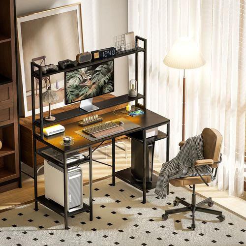 HOMCOM HOMCOM Computer Desk Home Office Desk with Monitor Stand - Uncategorized Desk