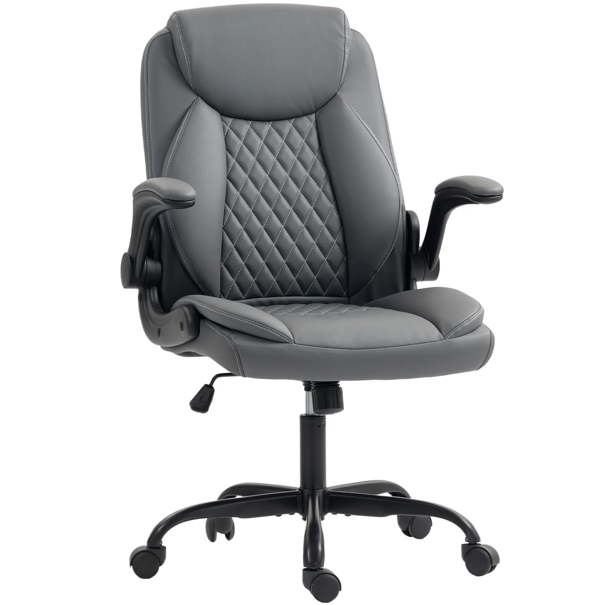 HOMCOM HOMCOM Office Chair 46-54cm Thick Cushion Office - Office Chair