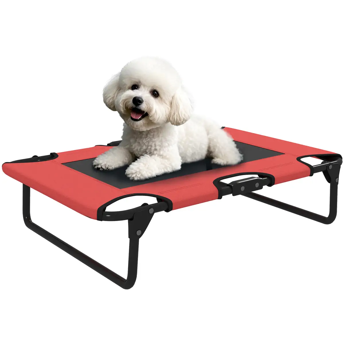 PawHut PawHut Raised Dog Bed with Breathable Mesh for S & M Dogs - Dog Beds