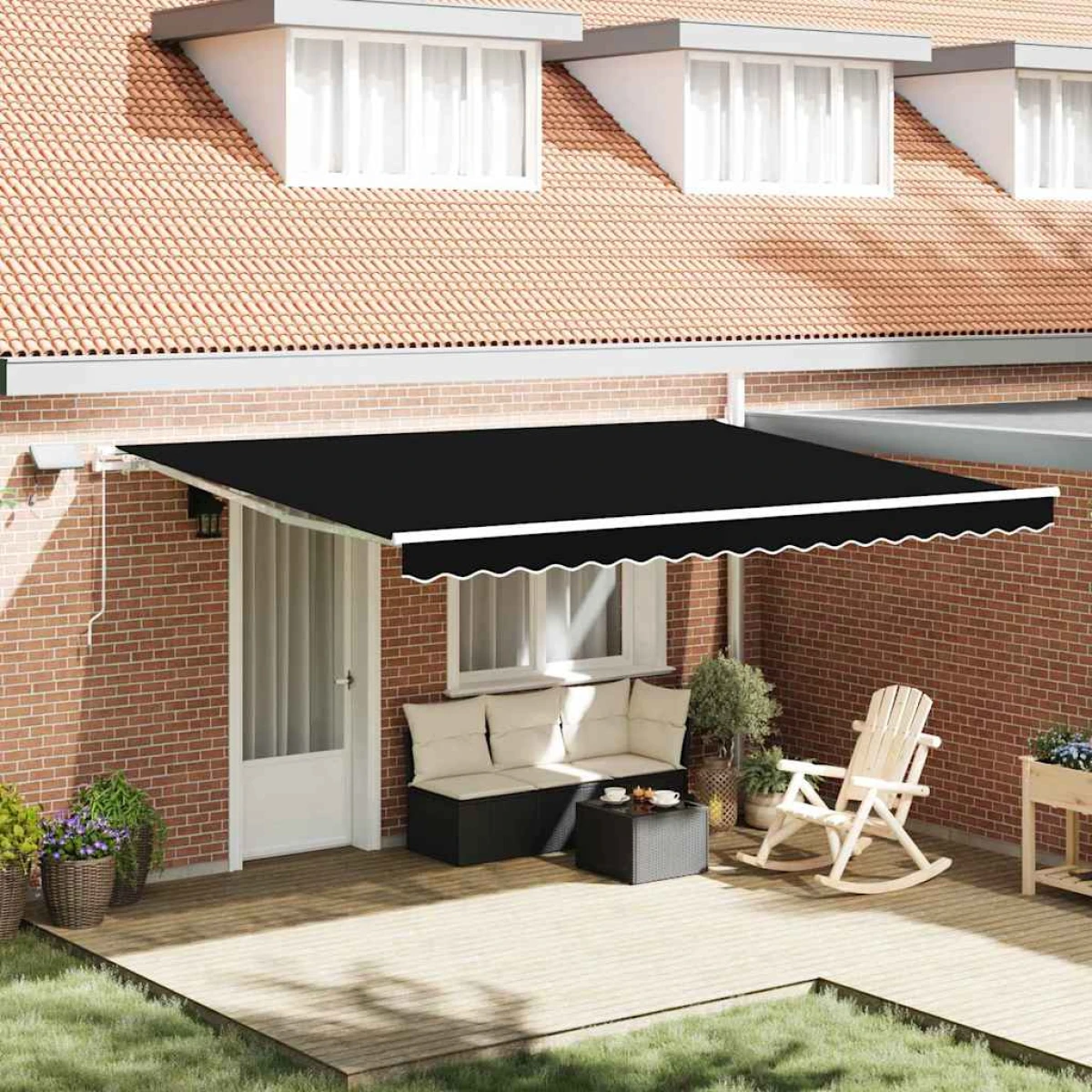 vidaXL vidaXL Awning 300x250 cm LED Patio - Cover