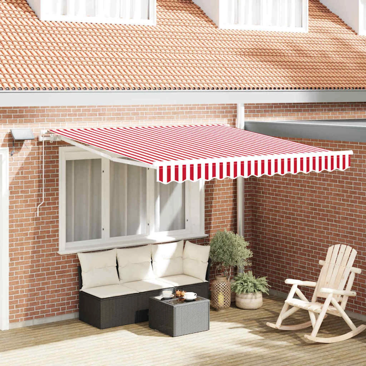 vidaXL vidaXL Awning 300x250 cm LED Patio - Cover