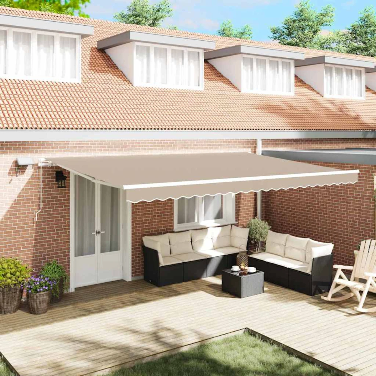 vidaXL vidaXL Awning 300x250 cm LED Patio - Cover