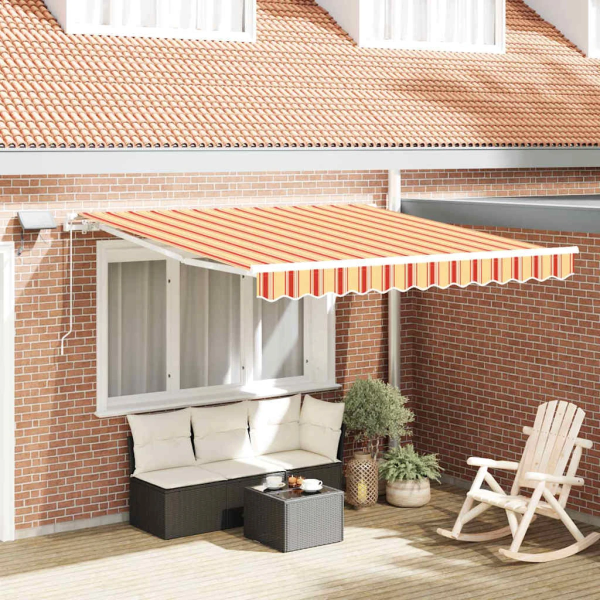 vidaXL vidaXL Awning 300x250 cm LED Patio - Cover