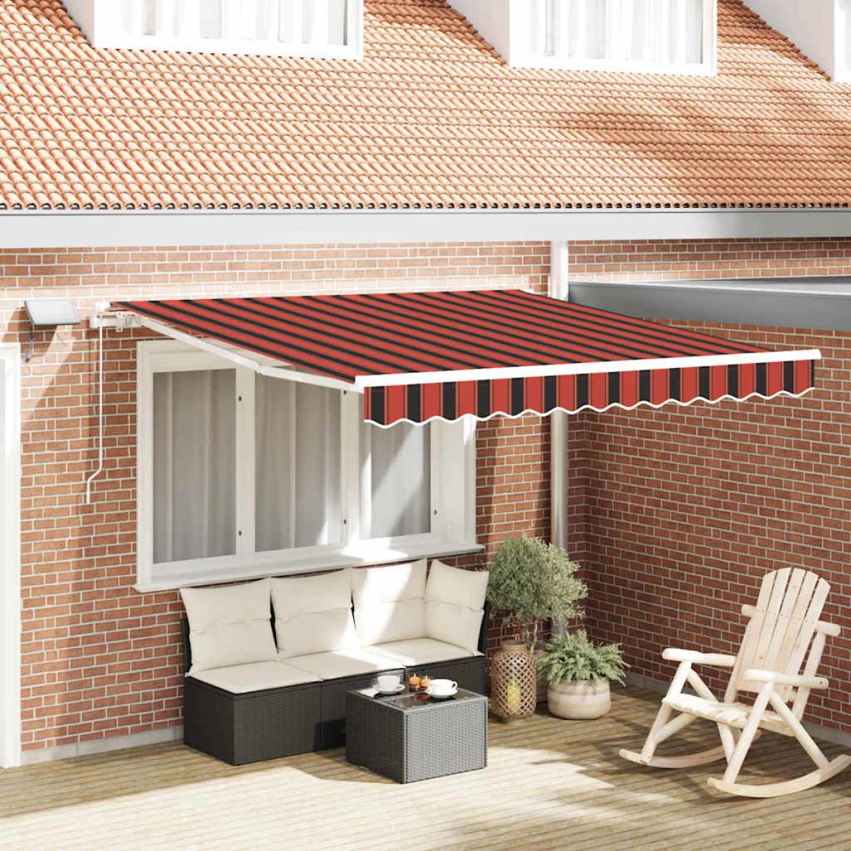 vidaXL Awning 300x250 cm LED Patio by vidaXL