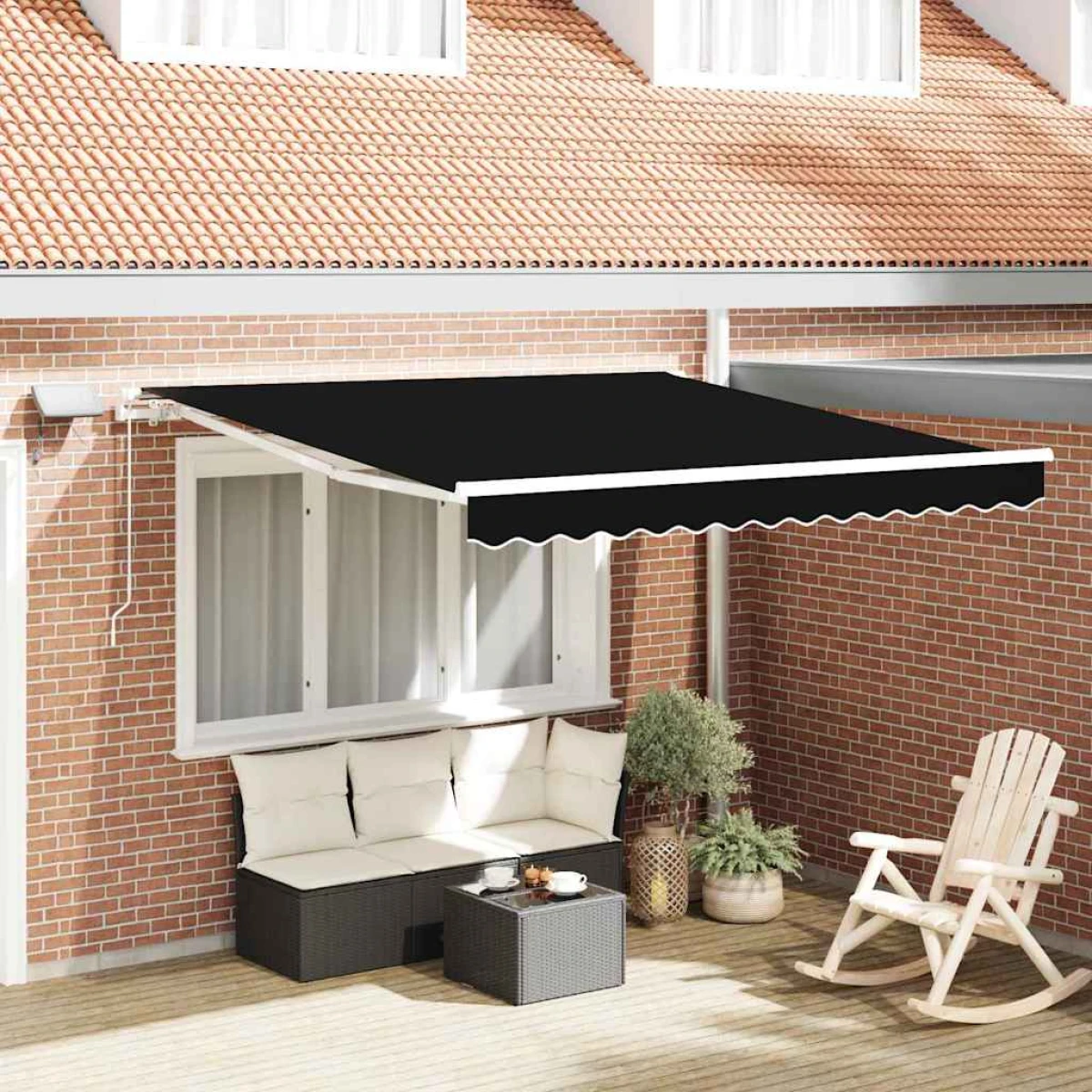vidaXL Awning 300x250 cm LED Patio by vidaXL
