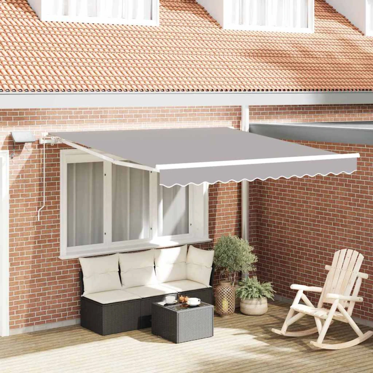 vidaXL vidaXL Awning 300x250 cm LED Patio - Cover