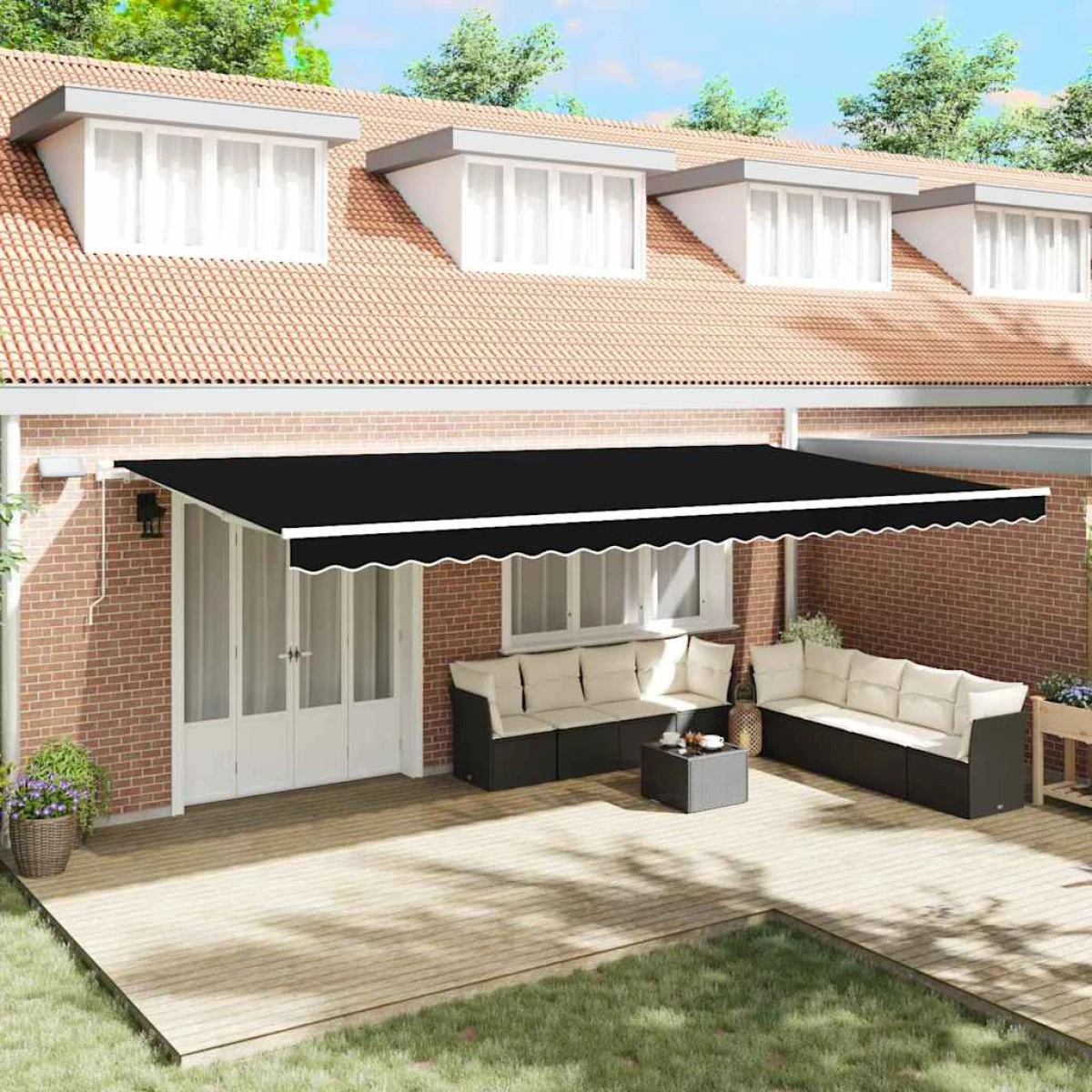 vidaXL vidaXL Awning 300x250 cm LED Patio - Cover