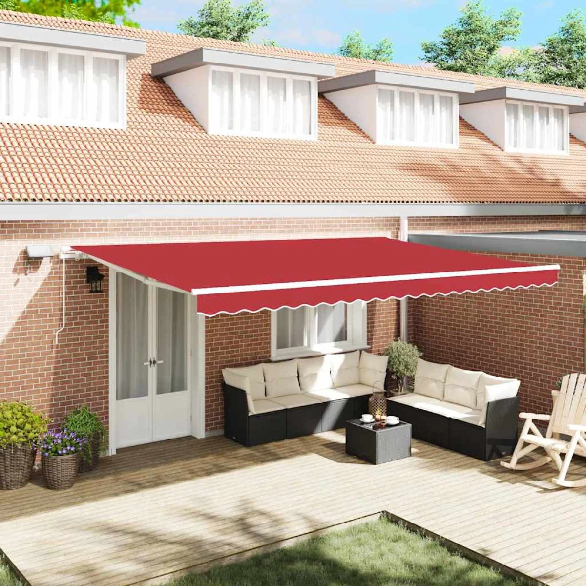 vidaXL vidaXL Awning 300x250 cm LED Patio - Cover