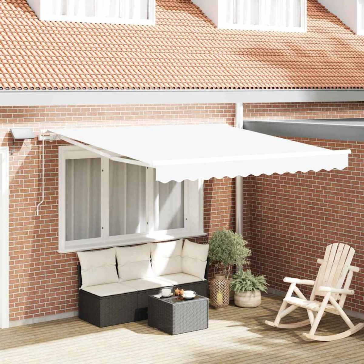 vidaXL Awning 300x250 cm LED Patio by vidaXL