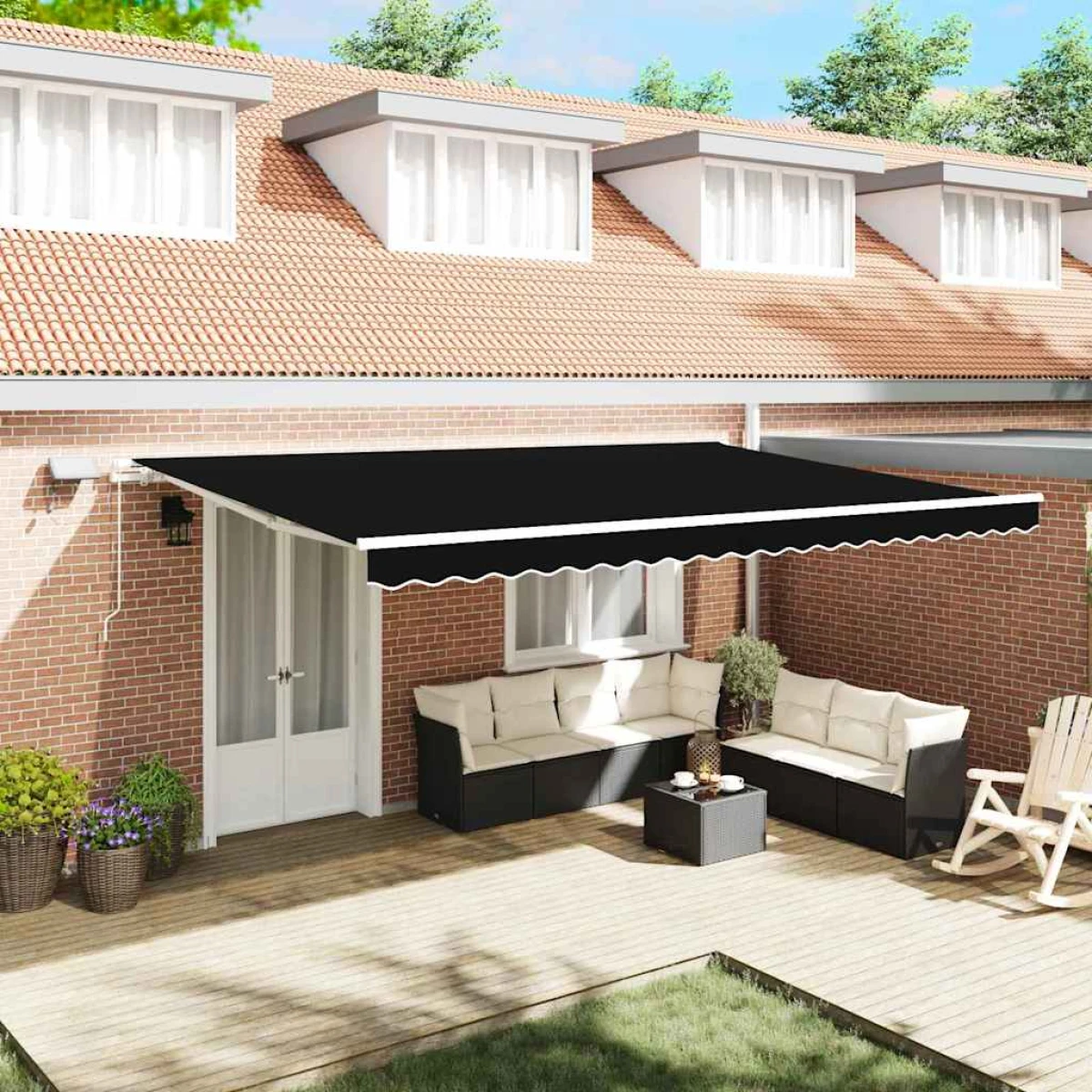 vidaXL Awning 300x250 cm LED Patio by vidaXL