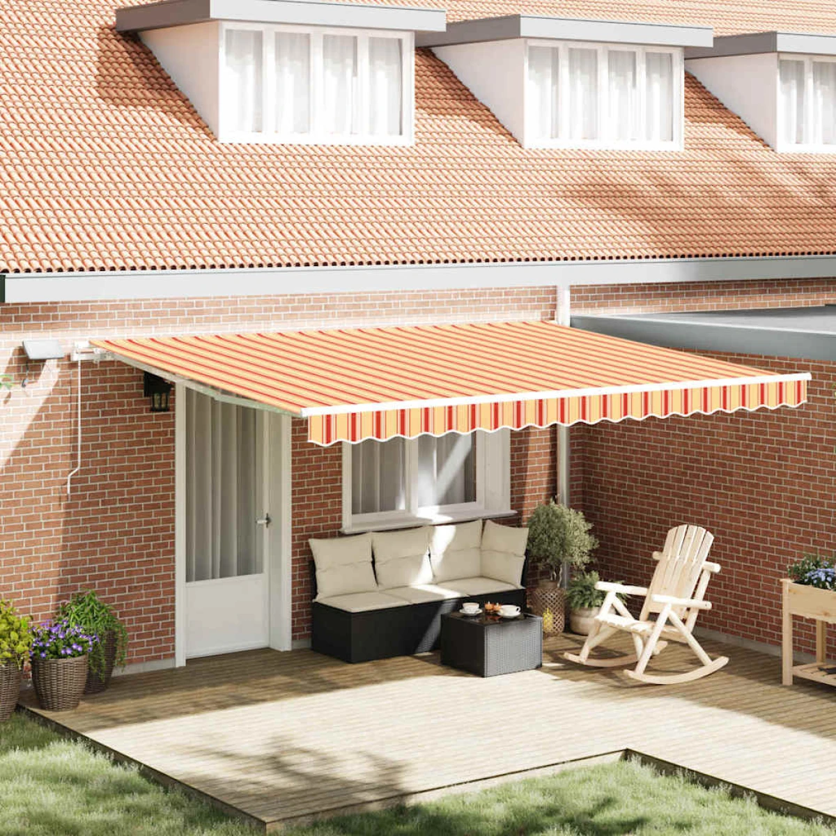 vidaXL vidaXL Awning 300x250 cm LED Patio - Cover