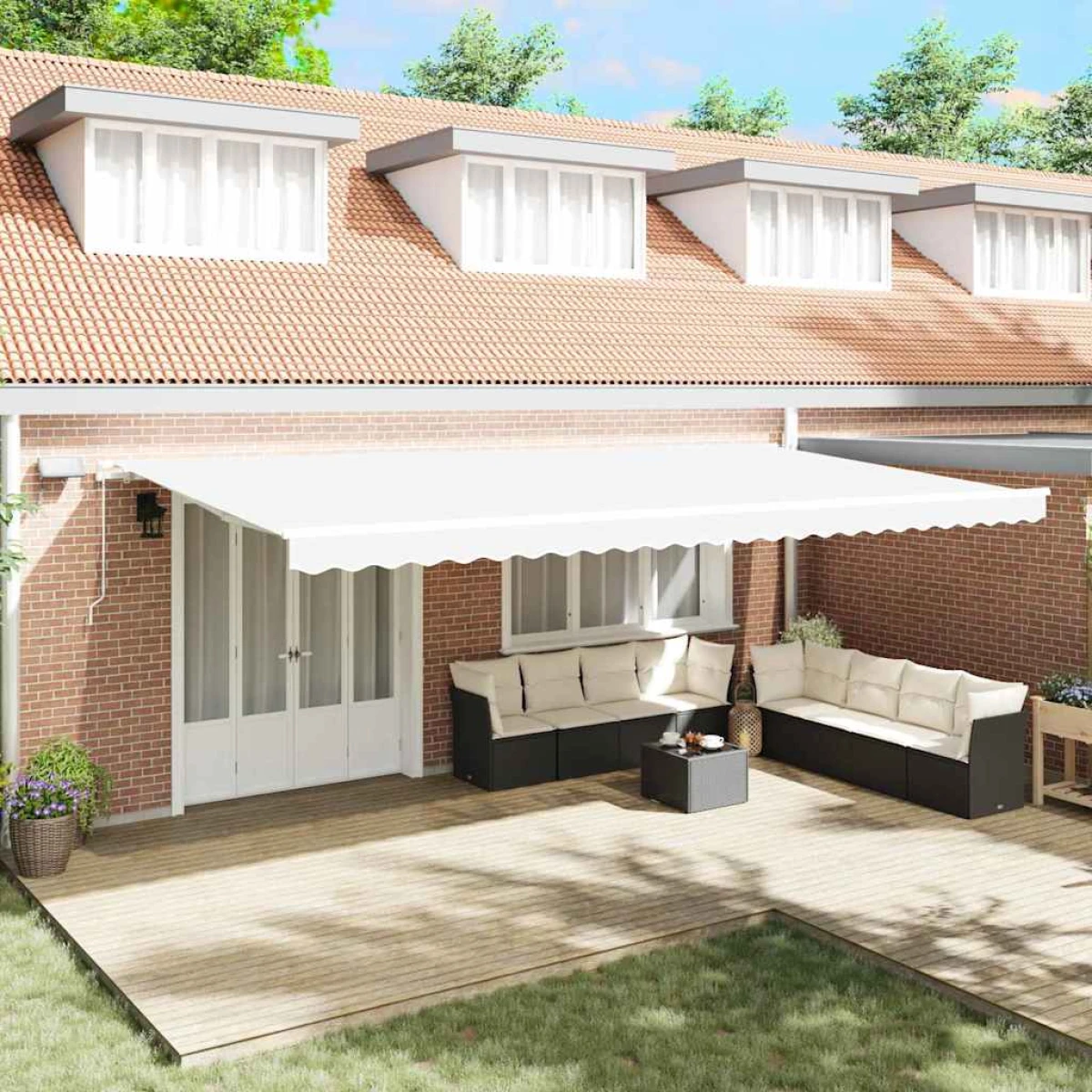 vidaXL vidaXL Awning 300x250 cm LED Patio - Cover