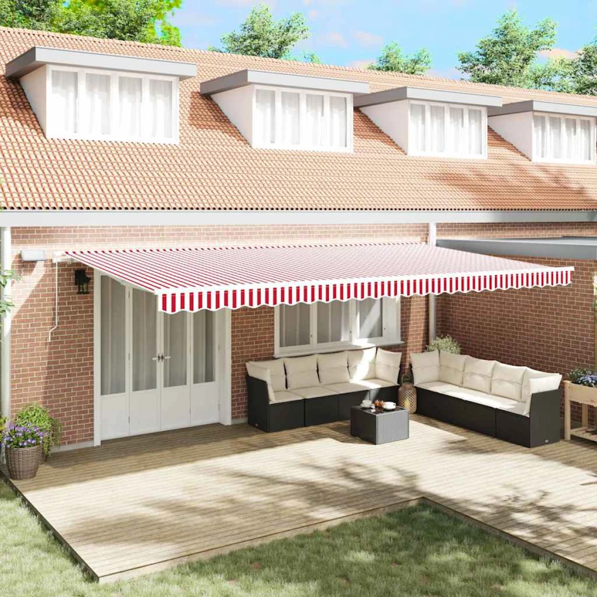 vidaXL vidaXL Awning 300x250 cm LED Patio - Cover