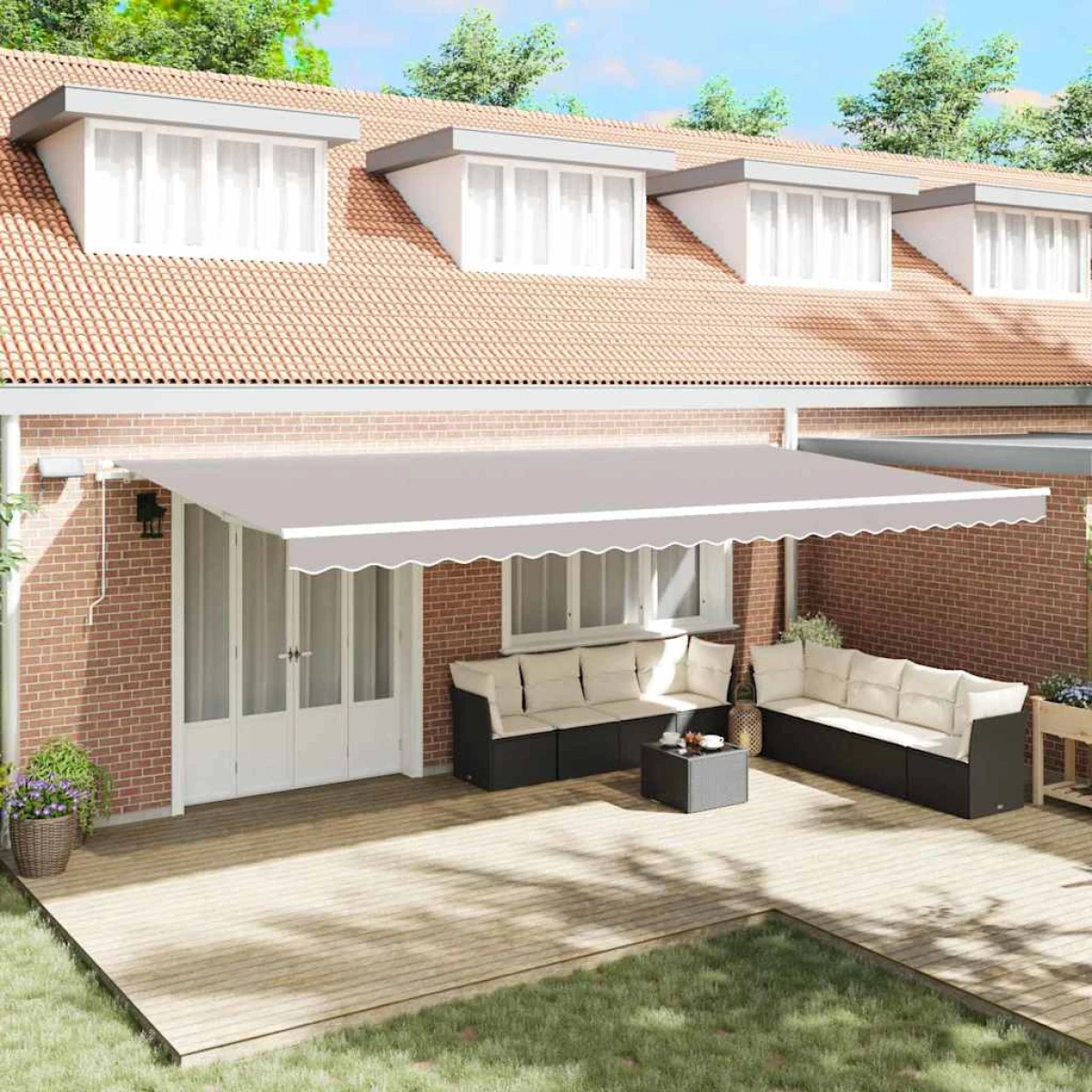 vidaXL vidaXL Awning 300x250 cm LED Patio - Cover