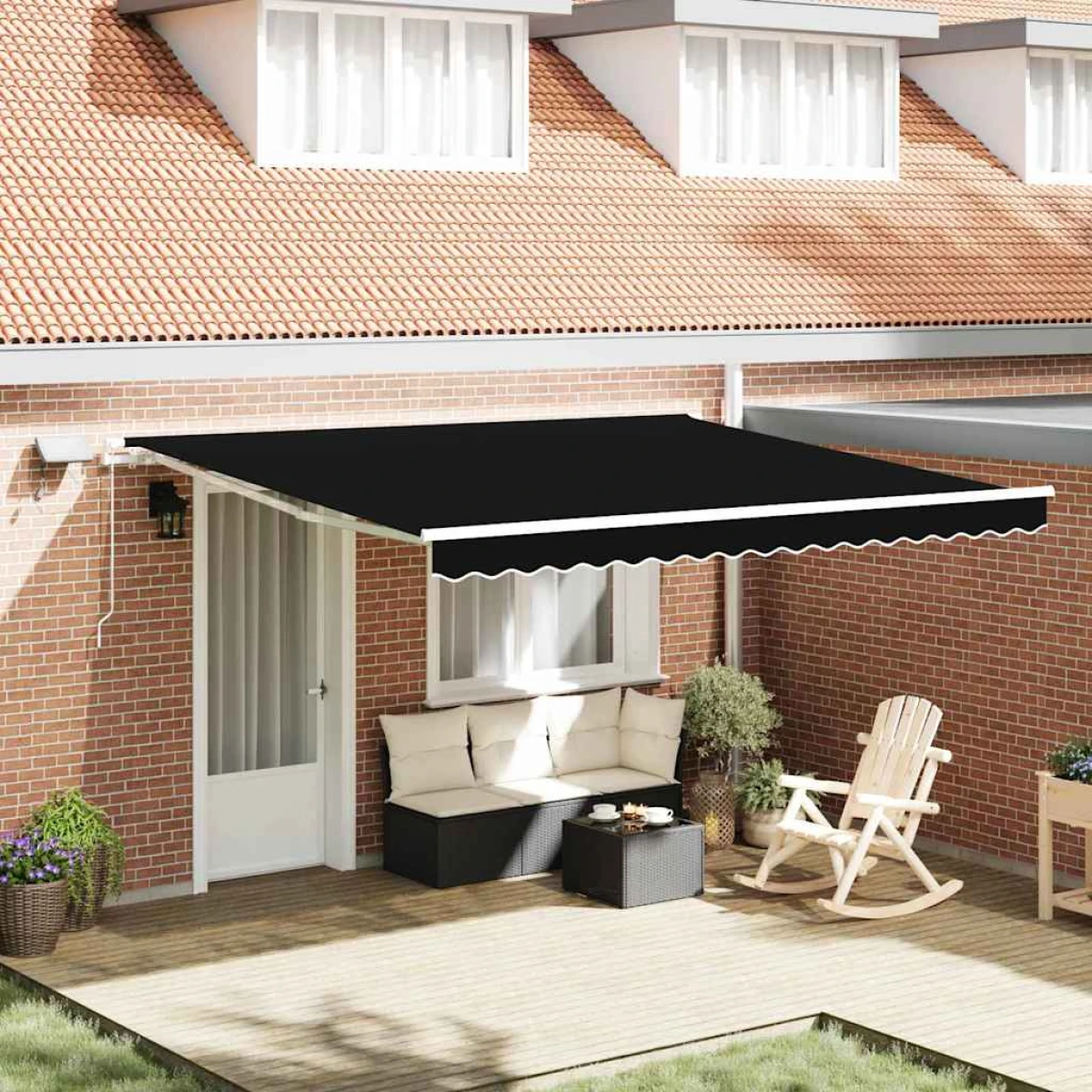 vidaXL Awning 300x250 cm LED Patio by vidaXL