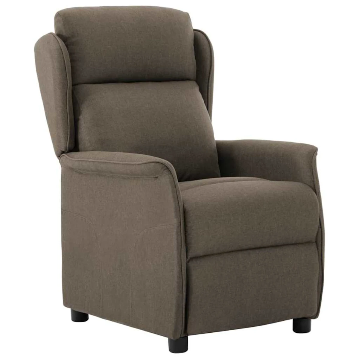vidaXL Recliner Chair 67.5x93.5x101.5 cm Fabric With Reclining Backrest And Extendable Footrest For Living Room by vidaXL