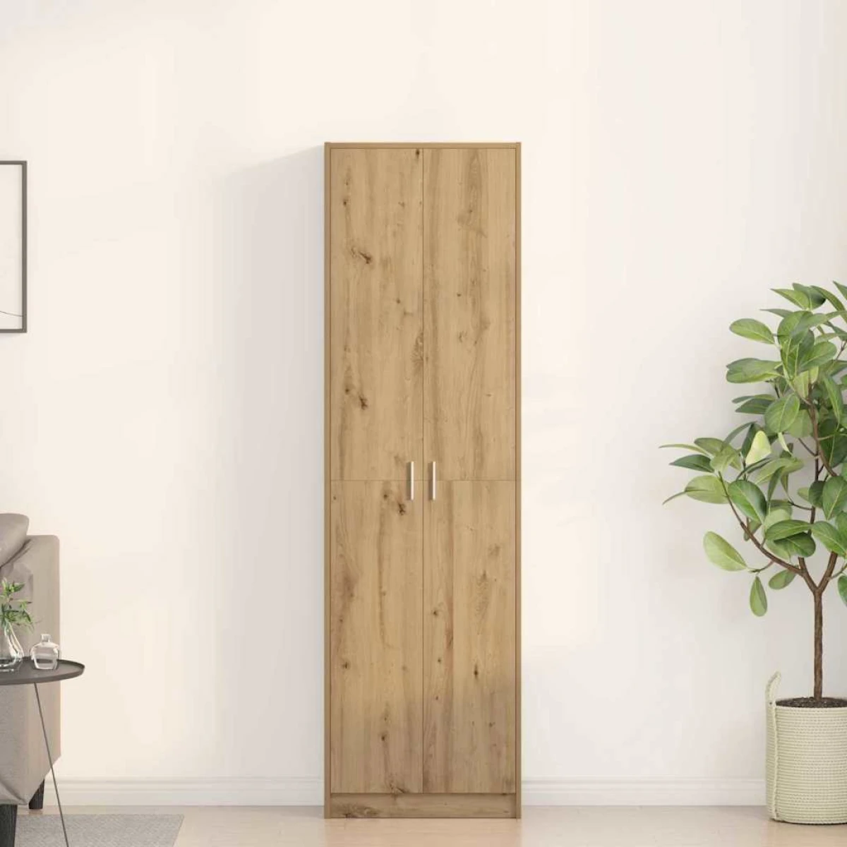 vidaXL VidaXL Wardrobe 55x25x189 Cm With Shelf For Bedroom - Wardrobe