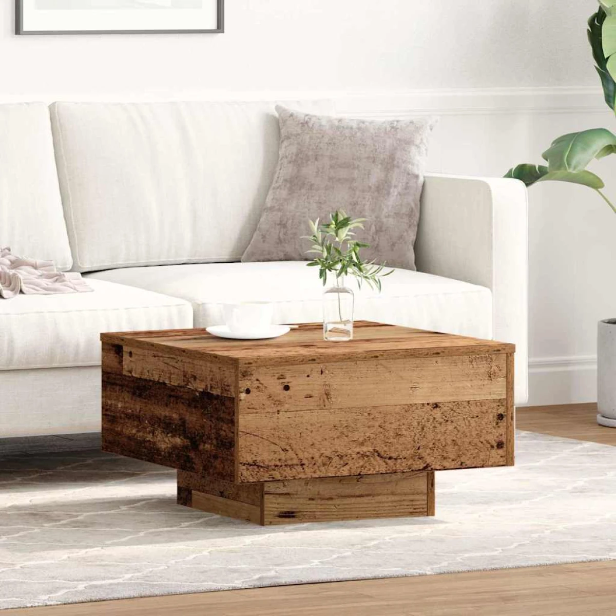 VidaXL Coffee Table 55x55x31 cm Engineered Wood by vidaXL