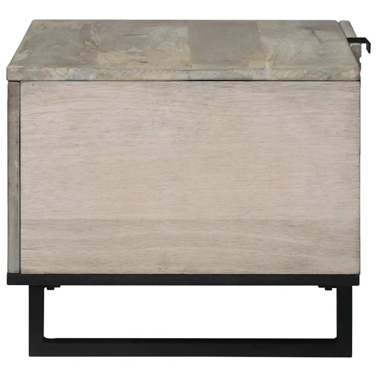 VidaXL Coffee Table 80x50x40 Solid Mango Wood Living Room by vidaXL