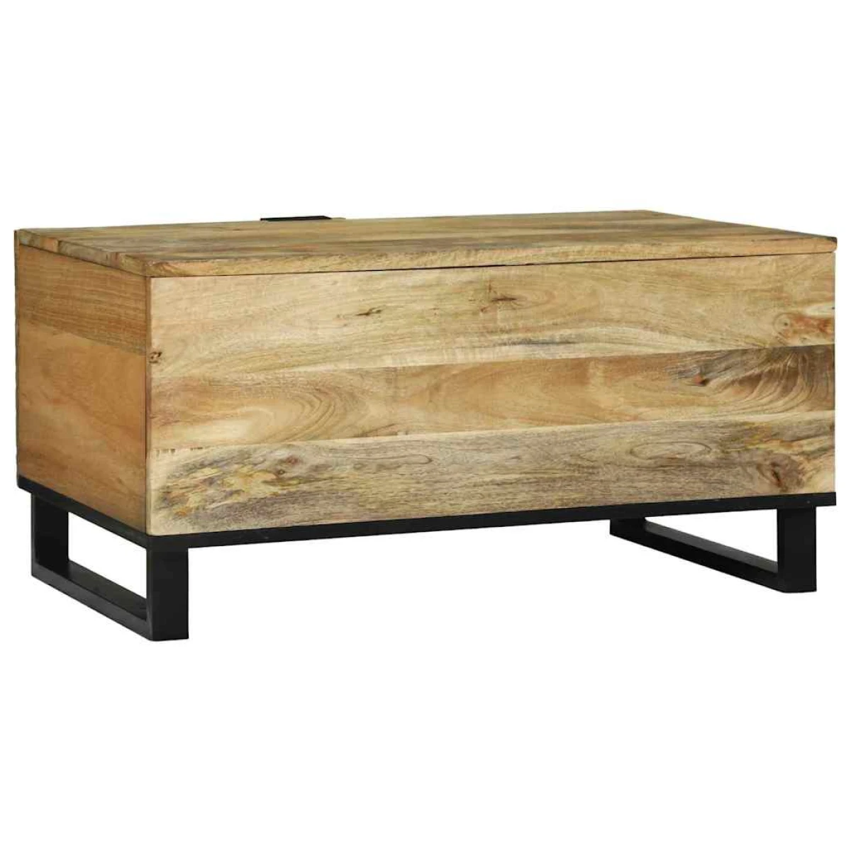 vidaXL VidaXL Coffee Table 80x50x40 Solid Mango Wood Living Room - Coffee Table