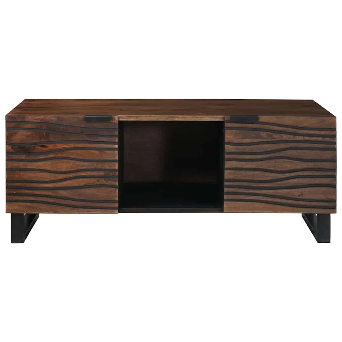 VidaXL Coffee Table 100x54x40 cm Rustic Storage Living Room by vidaXL