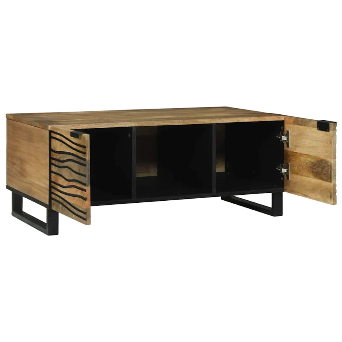 VidaXL Coffee Table 100x54x40 cm Rustic Storage Living Room by vidaXL