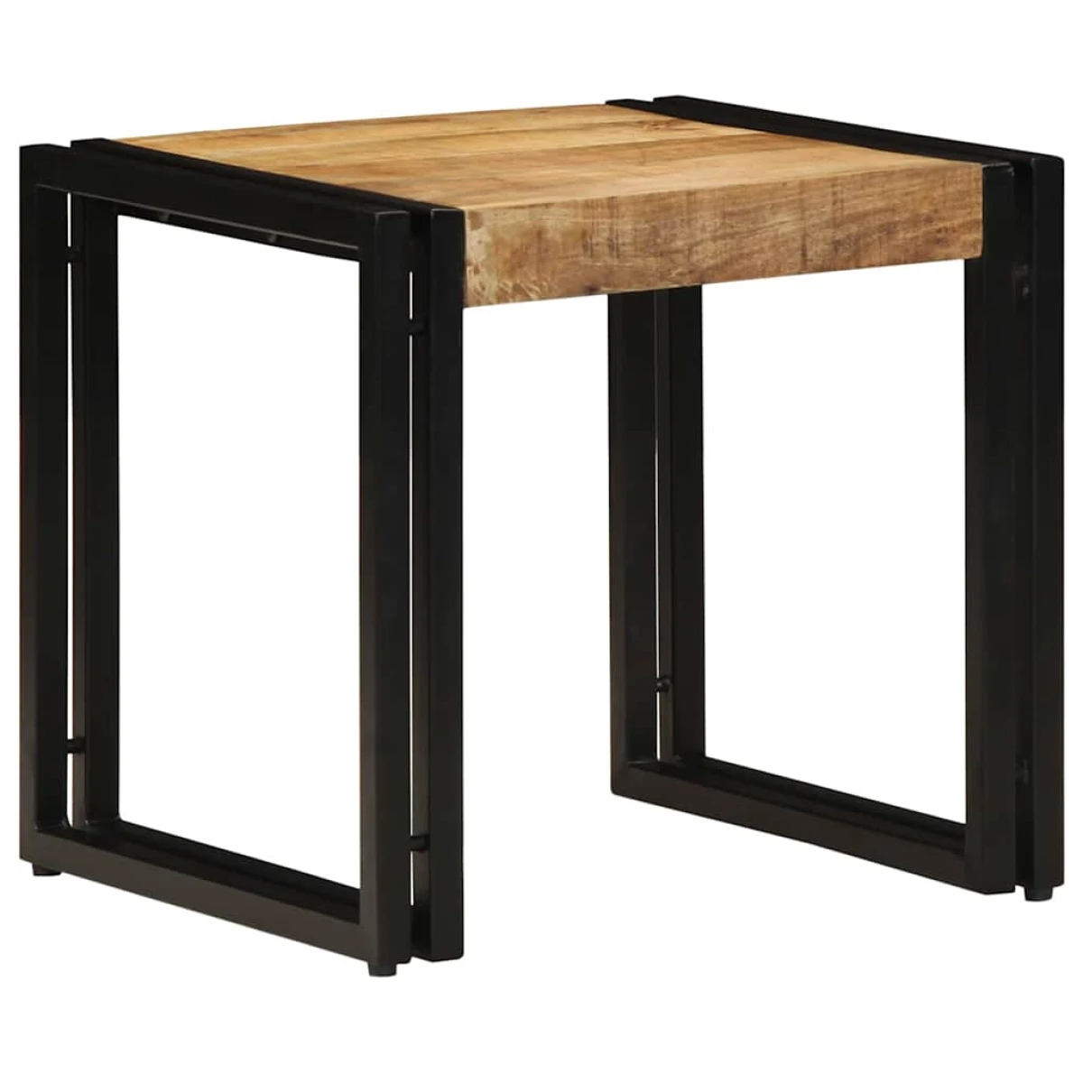 VidaXL Coffee Table 40x40x38 cm Mango Wood Rustic Living by vidaXL
