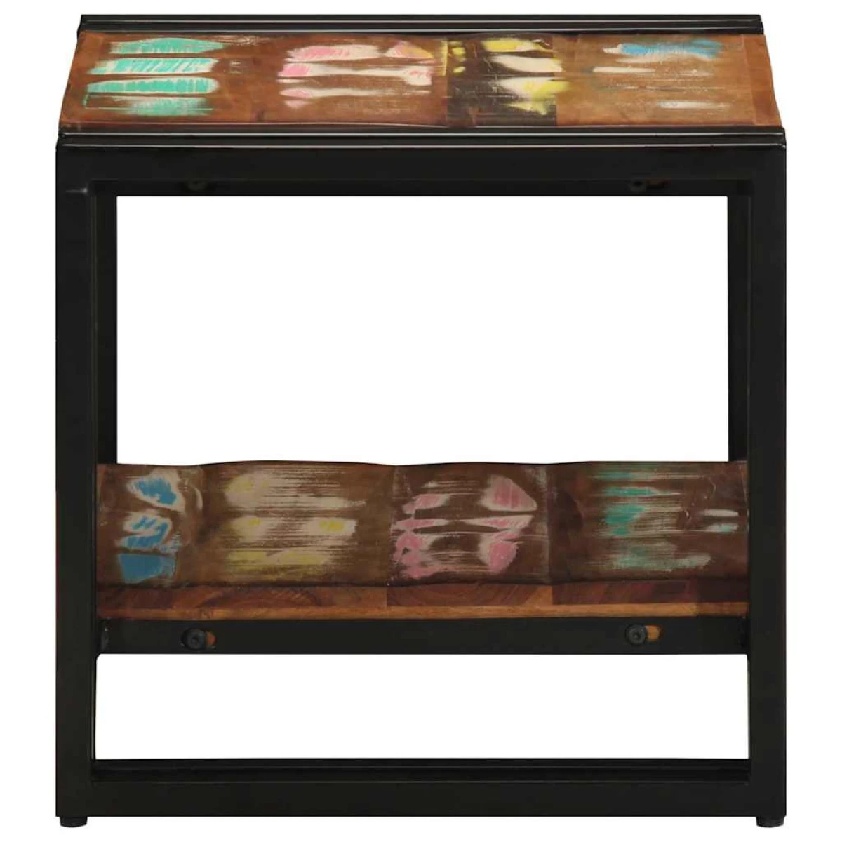 vidaXL VidaXL Coffee Table 40x40x38 cm Mango Wood Rustic Living - Coffee Table