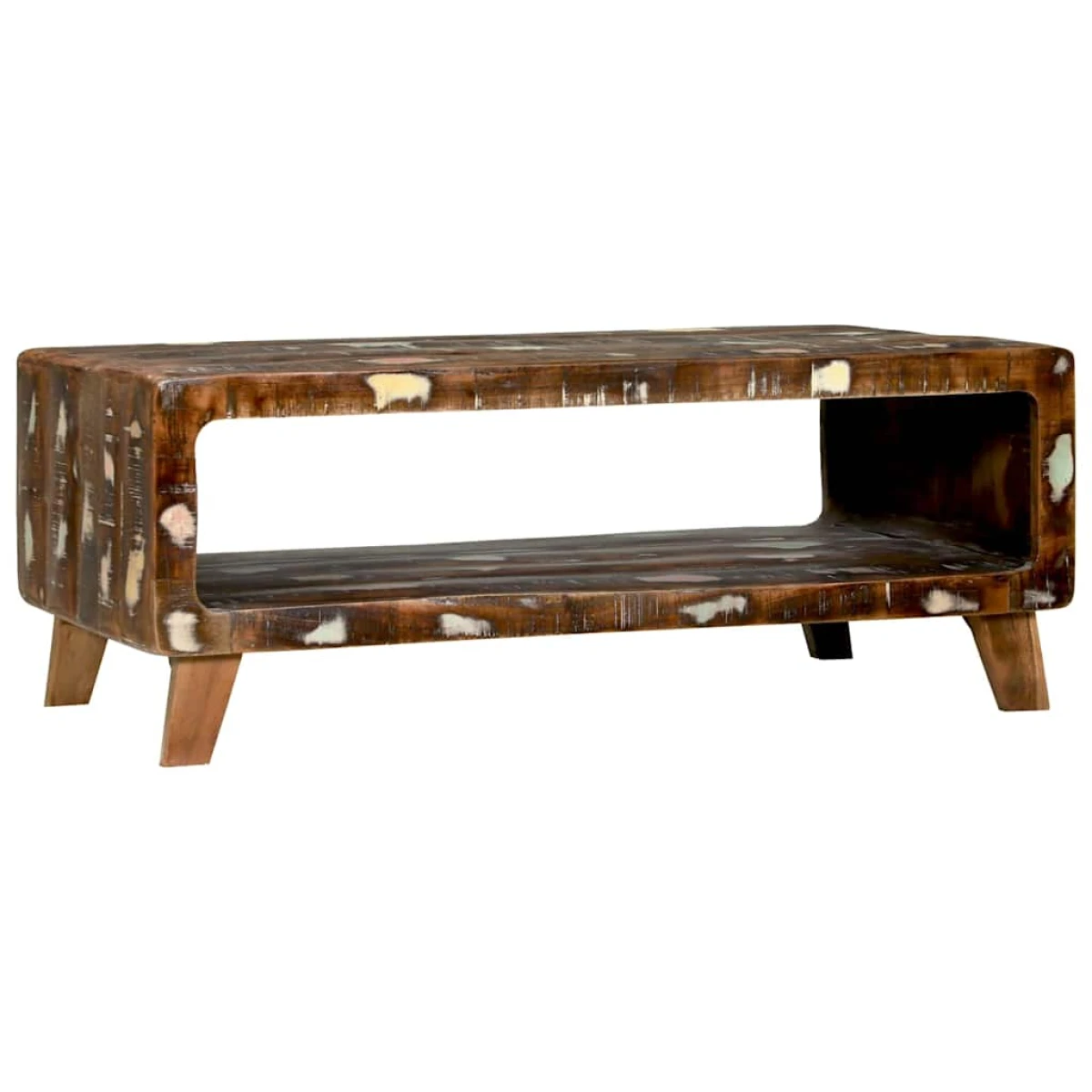 VidaXL Coffee Table 90x50x35cm Reclaimed Wood Living Room by vidaXL