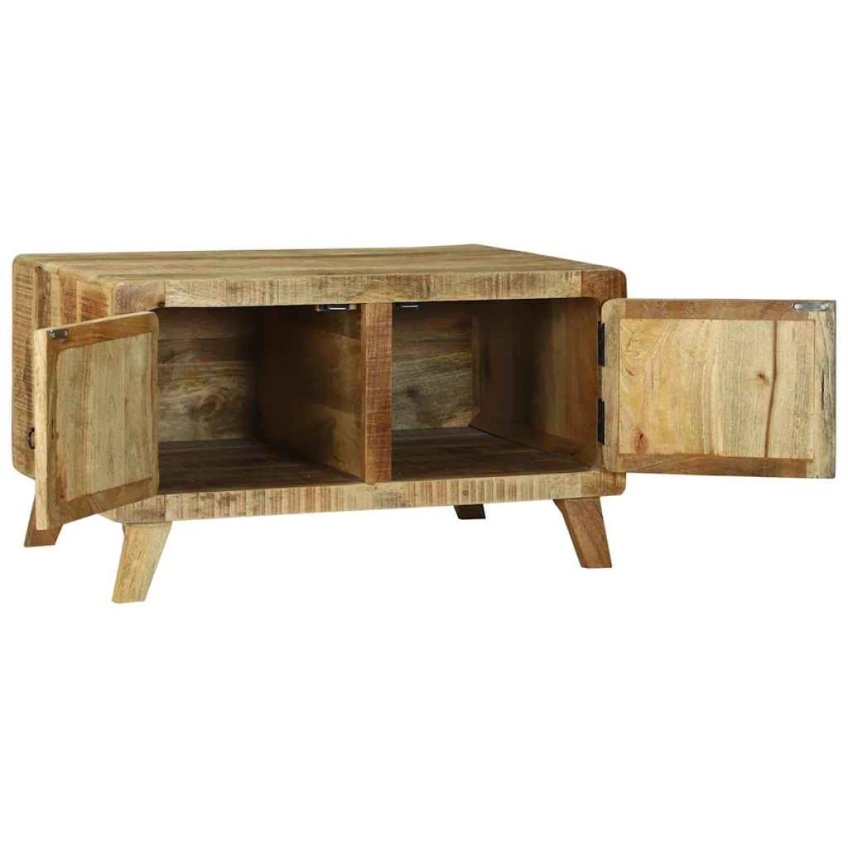 VidaXL Rustic Coffee Table 80x54x45 Cm Solid Reclaimed Wood by vidaXL