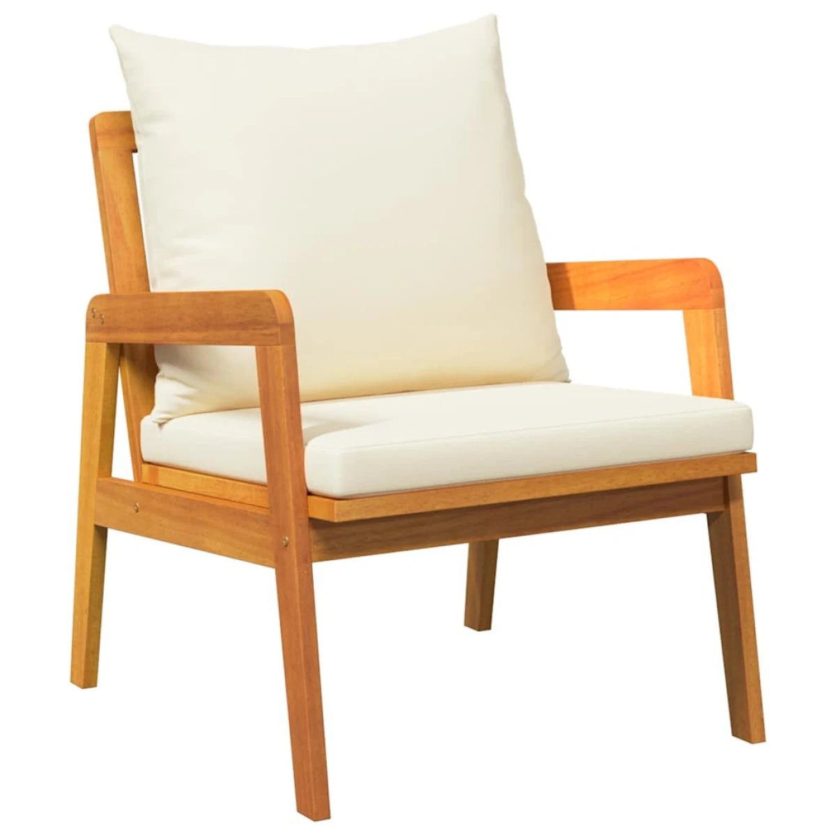 VidaXL Coffee Table Solid Acacia Wood Outdoor Garden by vidaXL
