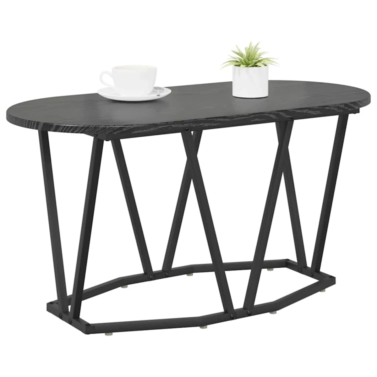 vidaXL VidaXL Coffee Table 80 x 40 x 40.5 cm Oval Design - Coffee Table