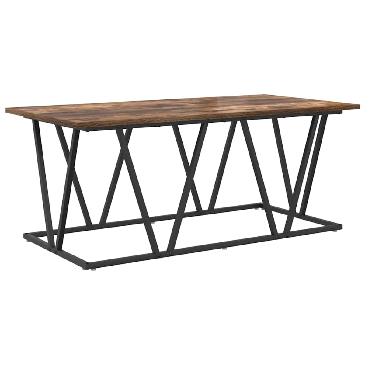 vidaXL VidaXL Coffee Table 100 x 50 x 40 cm Black Oak Living - Coffee Table