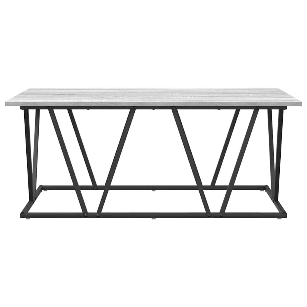 VidaXL Coffee Table 100 x 50 x 40 cm Black Oak Living by vidaXL