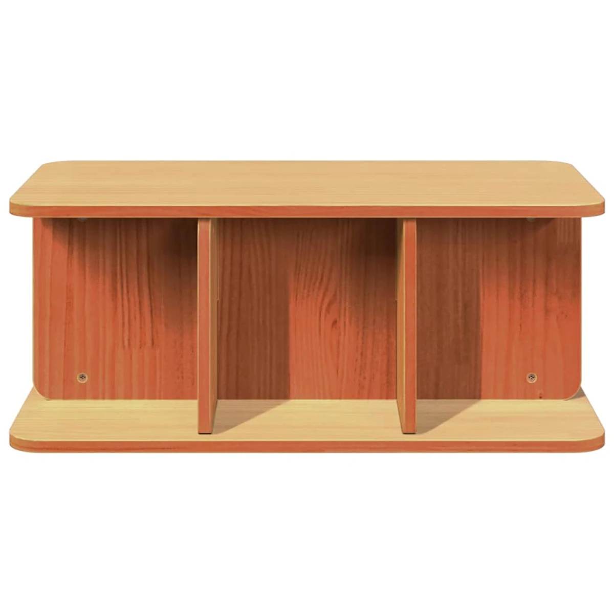 vidaXL VidaXL Coffee Table 80x39.5x33.5 cm Solid Pine Living Room - Coffee Table