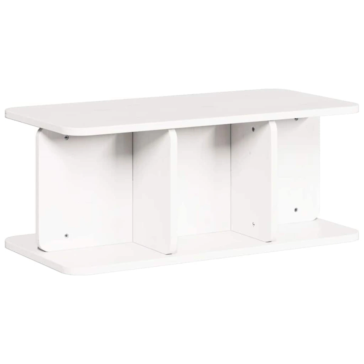 vidaXL VidaXL Coffee Table 80x39.5x33.5 cm Solid Pine Living Room - Coffee Table