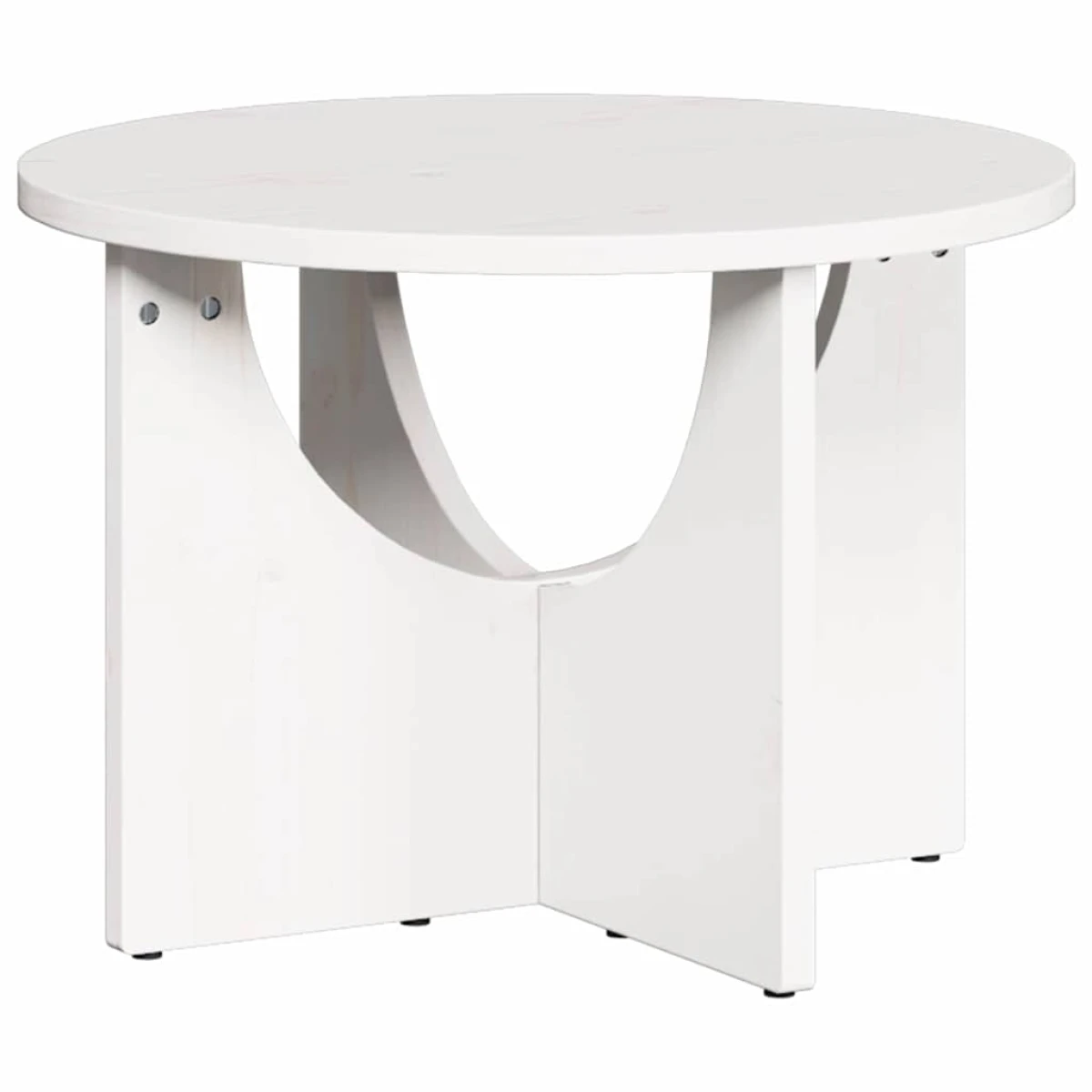 VidaXL Coffee Table 50 x 50 x 35 cm Solid Pine Living Room by vidaXL