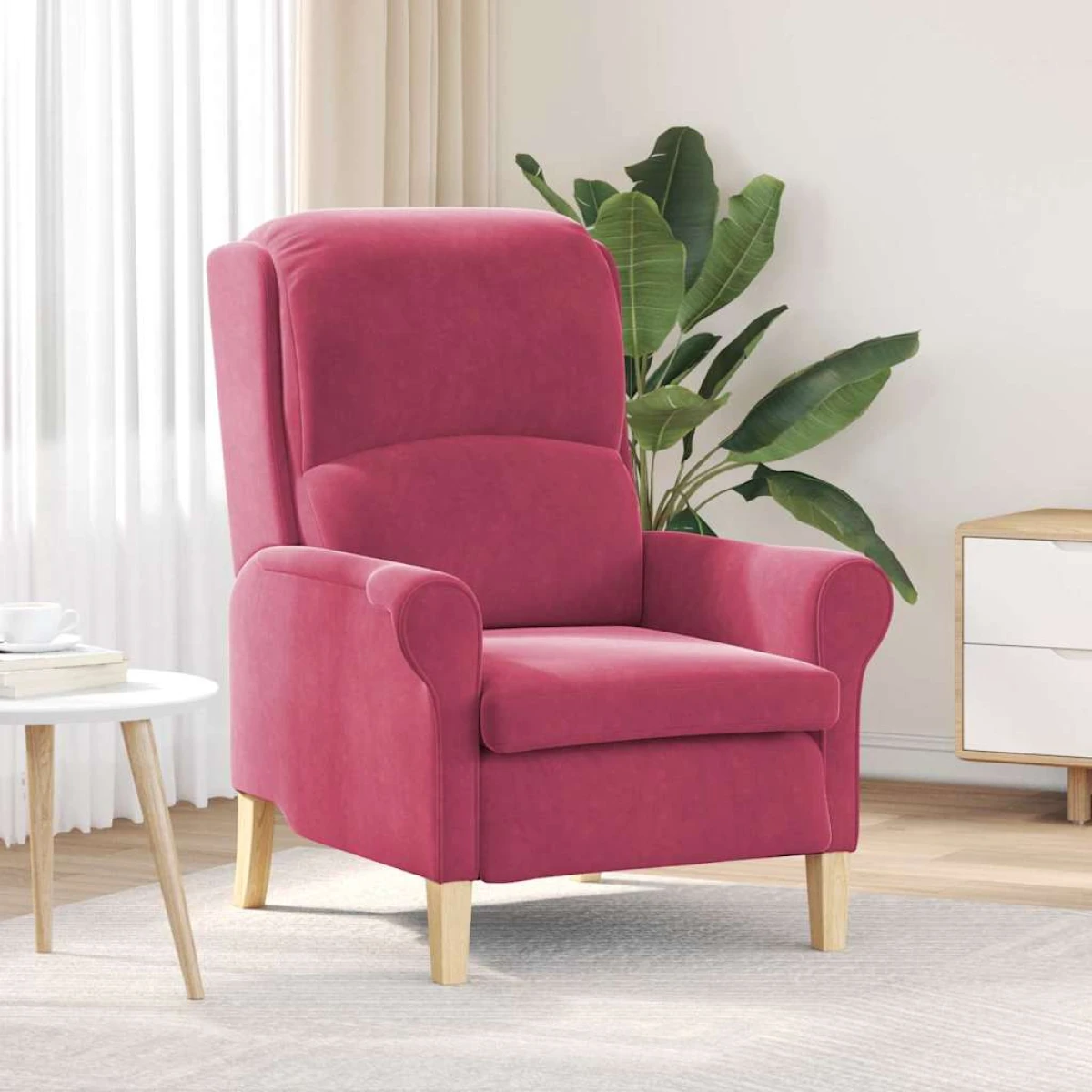 vidaXL VidaXL Armchair 76x94x102 cm Velvet Comfort Living Room - Armchair