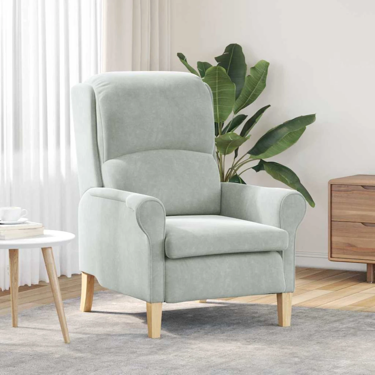 VidaXL Armchair 76x94x102 cm Velvet Comfort Living Room by vidaXL