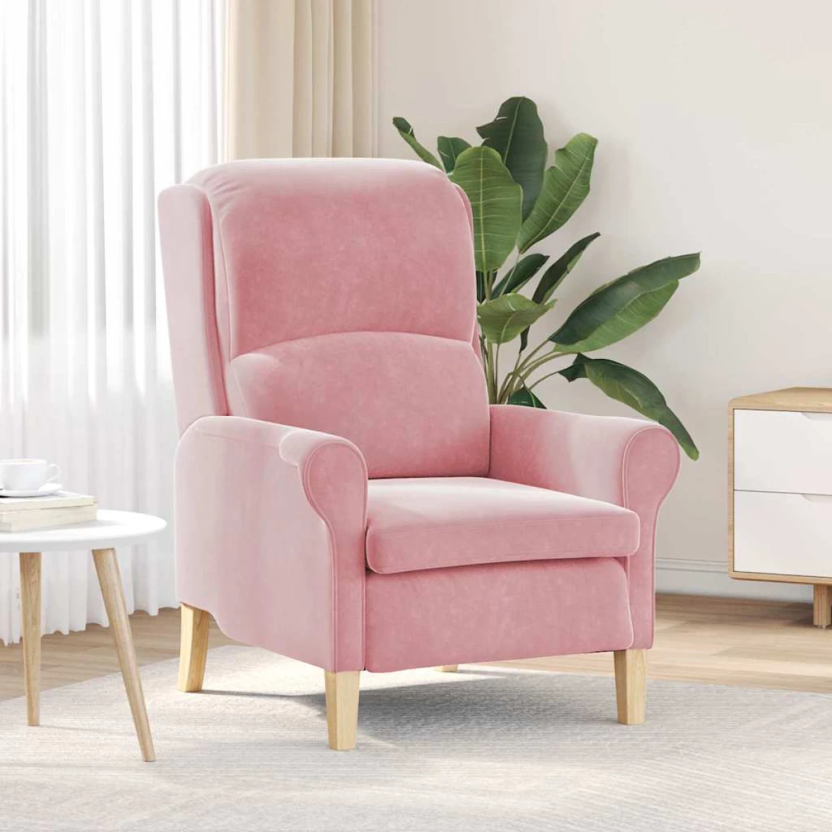 VidaXL Armchair 76x94x102 cm Velvet Comfort Living Room by vidaXL