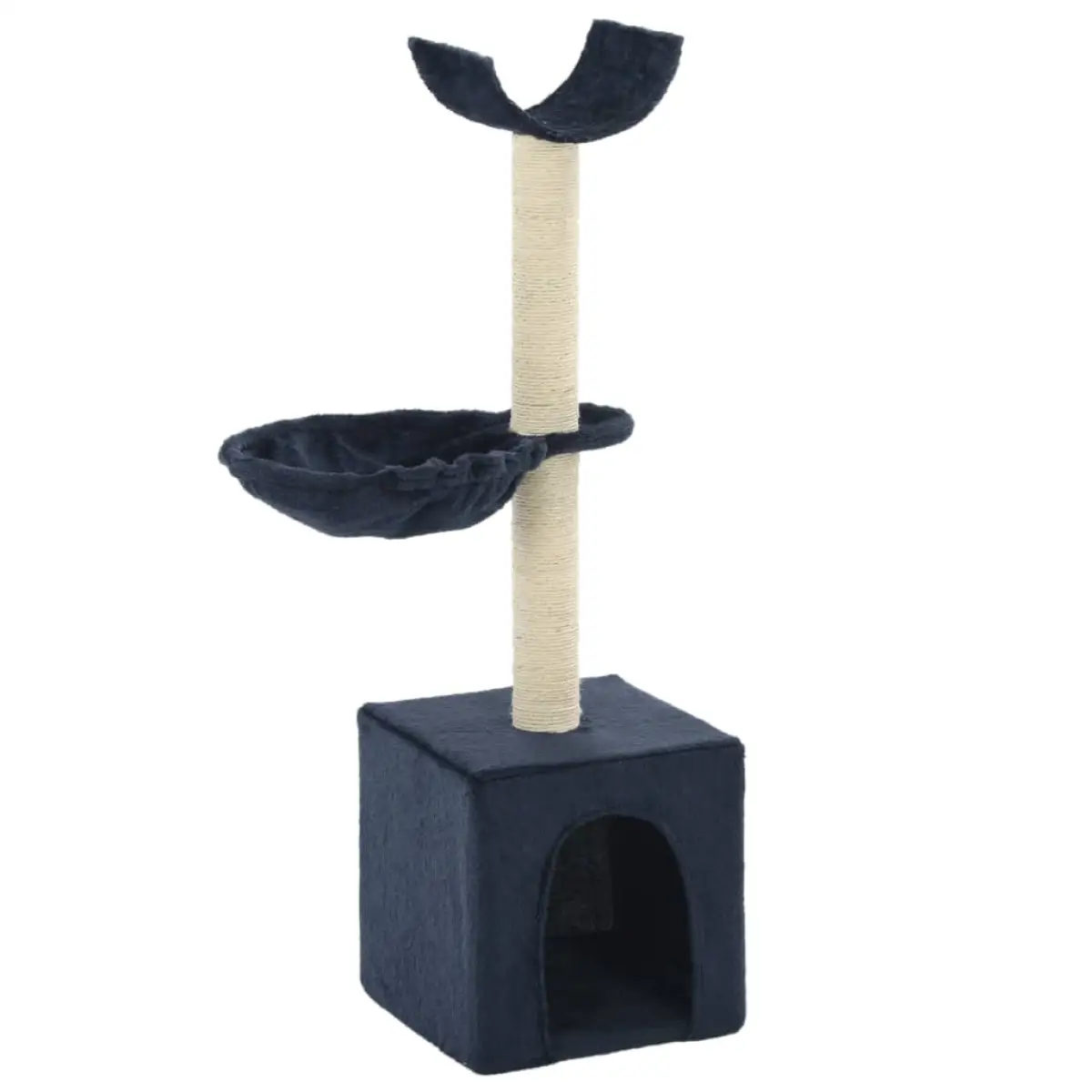 vidaXL vidaXL Cat Tree with Sisal Scratching Posts 105 cm Grey - Cat Tree