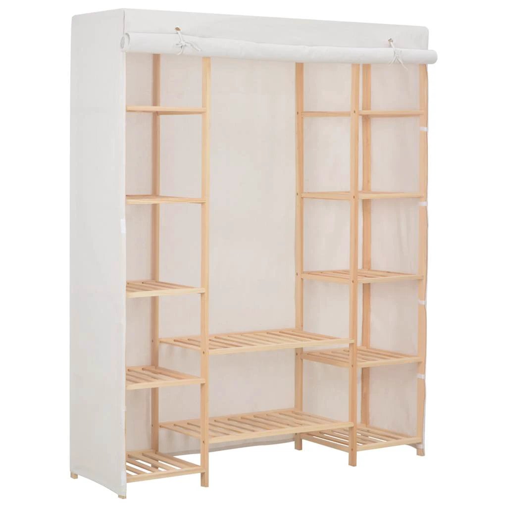vidaXL vidaXL Wardrobe Grey 135x40x170 cm Fabric - Wardrobe