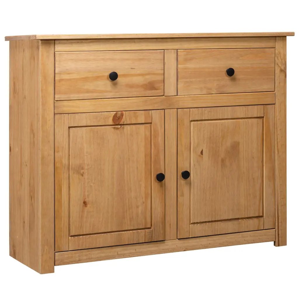 vidaXL vidaXL Sideboard 93x40x80 cm Solid Pinewood Panama Range - Sideboard