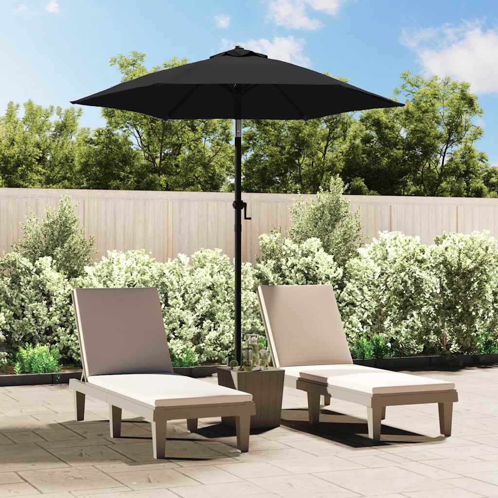 vidaXL vidaXL Garden Parasol Burgundy 200x224 cm Aluminium - Parasol